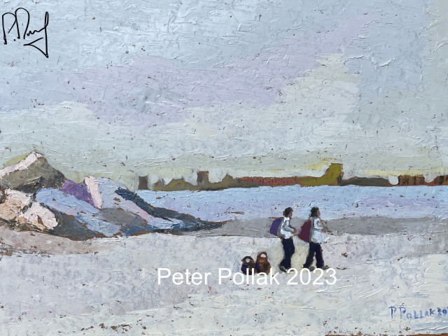 Pescadores en playa