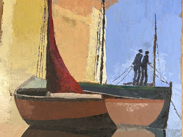 Veleros vela roja