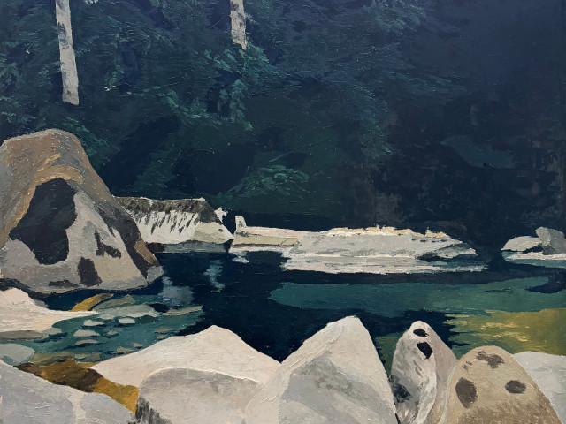 Bosque oscuro tras el rio 2025 WM